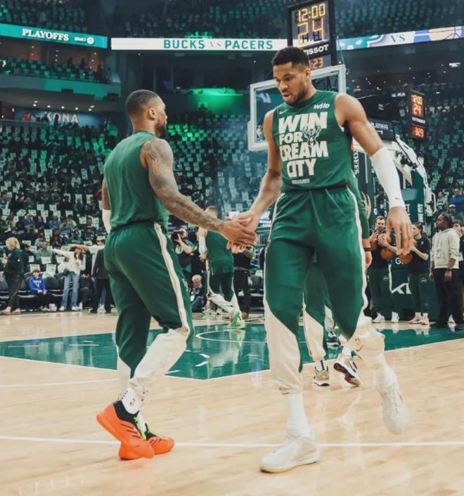 NBA 季后赛雄鹿战步行者，利拉德表现成谜，球队命运几何？