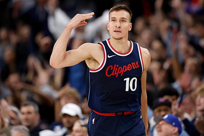 NBA 季后赛快船胜掘金追平总比分，博格丹表现下滑待提升