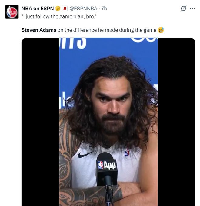 NBA灵魂画手的大手笔！史蒂文-亚当斯究极膨胀碾压吉米-巴特勒