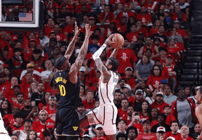 5月5日NBA2024-25赛季季后赛首轮 火箭主场迎勇士展开抢七大战