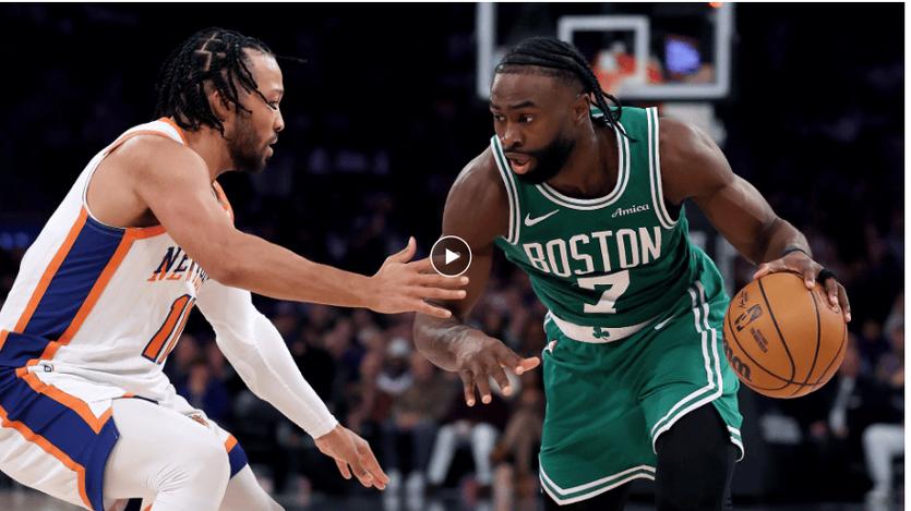 5月6日NBA季后赛东部半决赛G1：尼克斯108-105逆转凯尔特人
