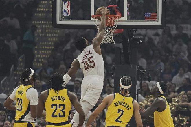 5月7日NBA季后赛东部半决赛G2：步行者逆袭，骑士残阵惜败总分0-2落后