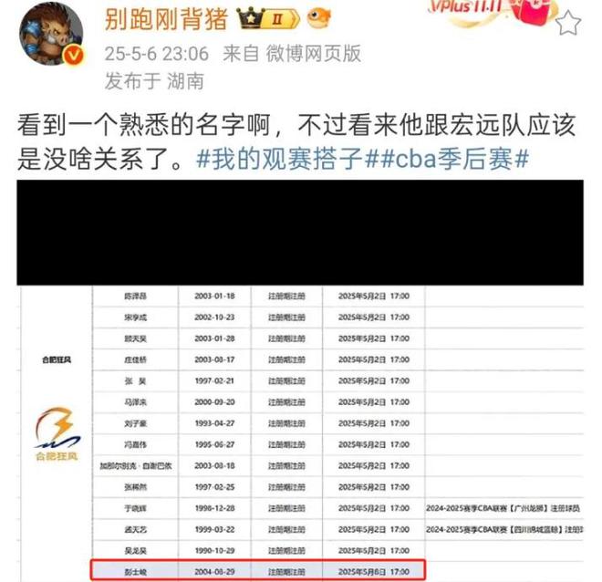 广东男篮本赛季表现糟糕引不满，彭士峻成今夏离队第一人