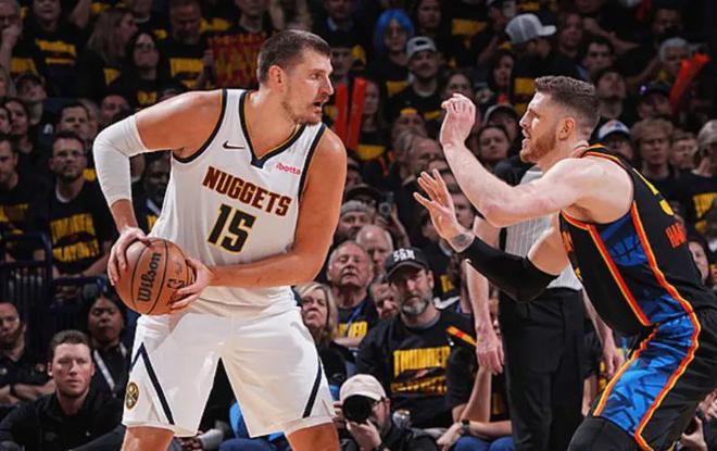 NBA季后赛西部半决赛G2：掘金负雷霆，东部局势紧张，雷霆实力彰显