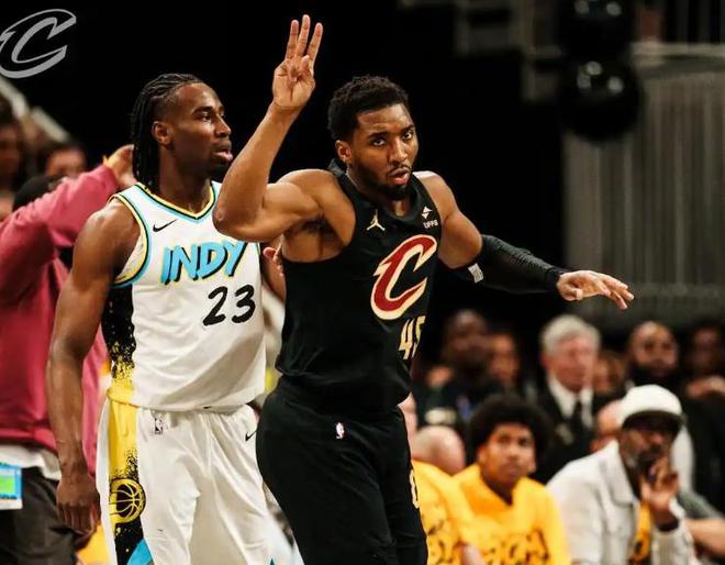 5月10日NBA季后赛分区半决赛：骑士G2战米切尔砍48分仍难挽败局
