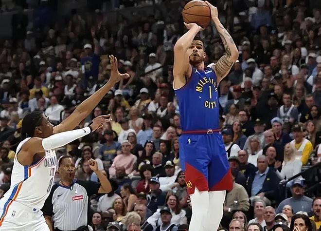 NBA西部半决赛G3：掘金离奇逆转，雷霆痛失好局，约基奇三分全失仍赢球