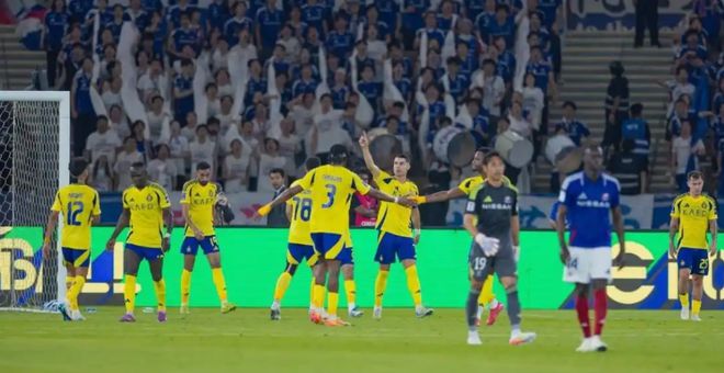 利雅得胜利4-1大胜横滨水手晋级亚冠四强 C罗离梦想更近一步