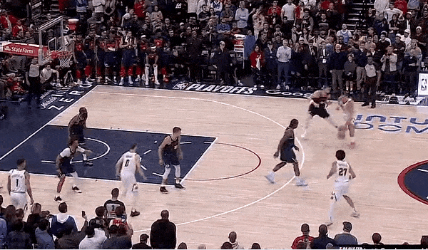 快船掘金G4戈登扣篮绝杀，天王山之战引爆NBA季后赛